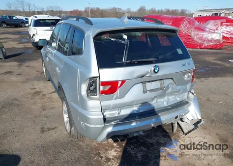 2006 BMW X3 3.0I from USA, damaged, VIN WBXPA93426WG77769